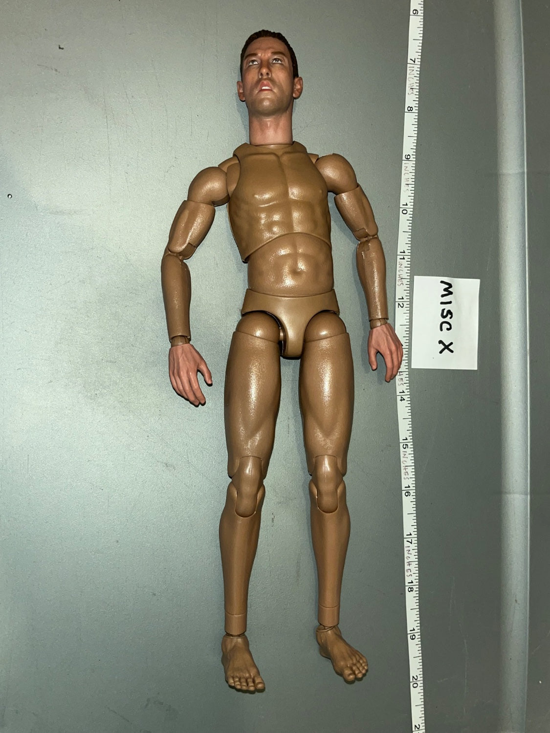1/6 Scale Modern Era US Nude Male Figure Body - UD9059 1/6 WWII Hermann Goring Division Tunisia 1943 Ujindou MISC X