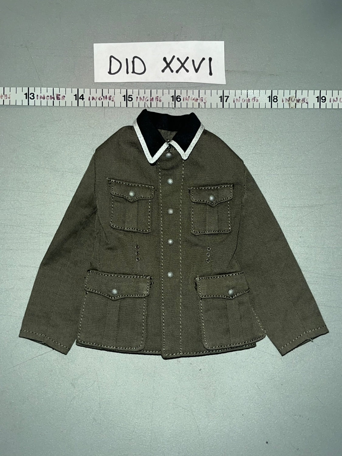 1/6 Scale WWII German Field Tunic - WWII German Polizei Division DID DID XXVI