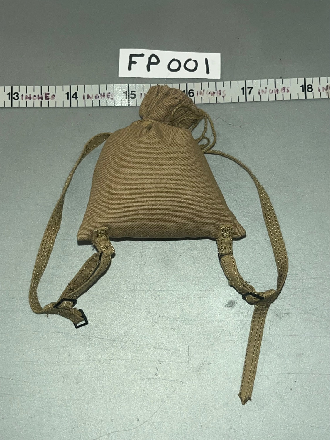 1/6 Scale Modern Era US Drawstring Backpack - WWII Russian Soviet Naval Infantry - FP021 Facepool FP001