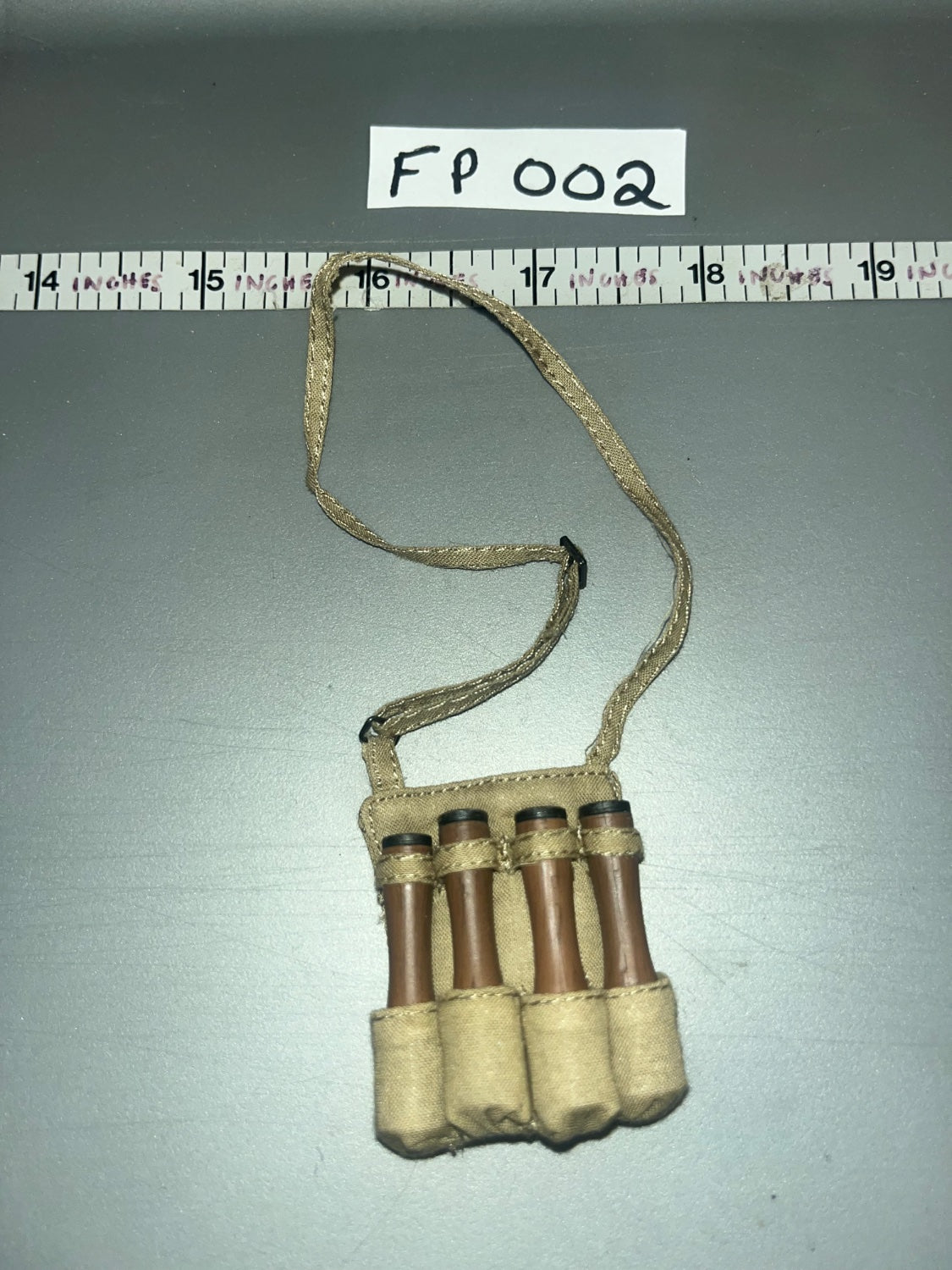 1/6 Scale WWII German Stick Grenade Carrier - Korean War Chinese Infantryman - Crossing the Yalu FP022 Facepool