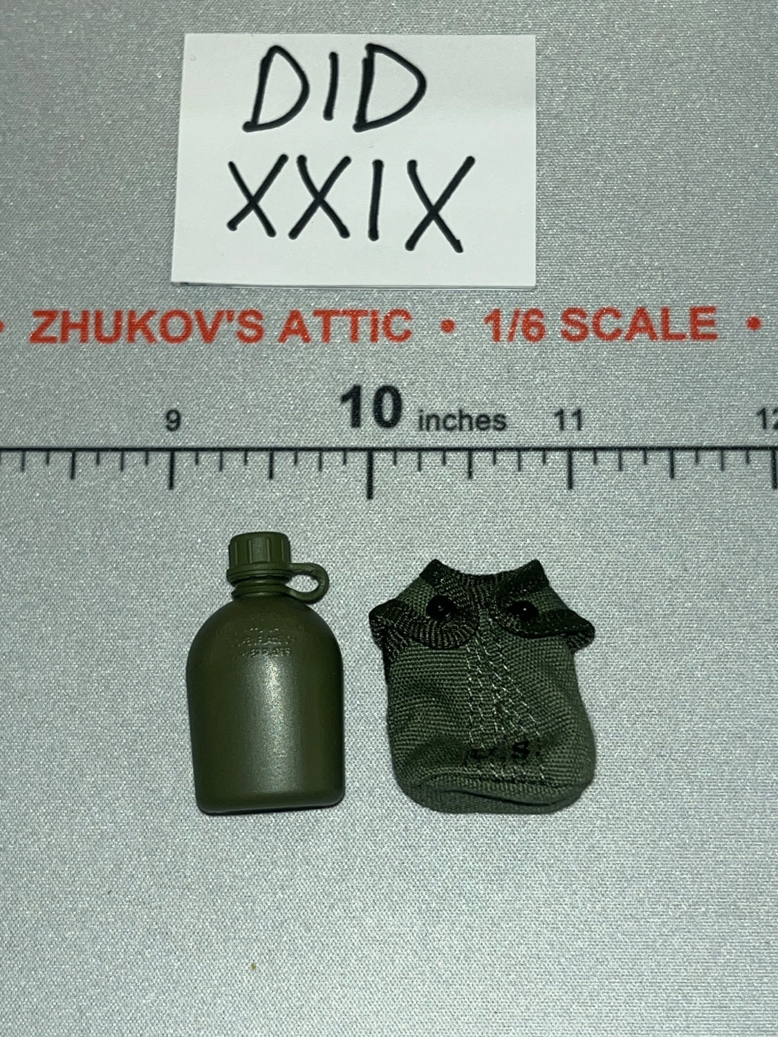 1/6 Scale WWII US Canteen with Cover - V80184 1/6 Vietnam War U.S. Army – Colonel James DID
