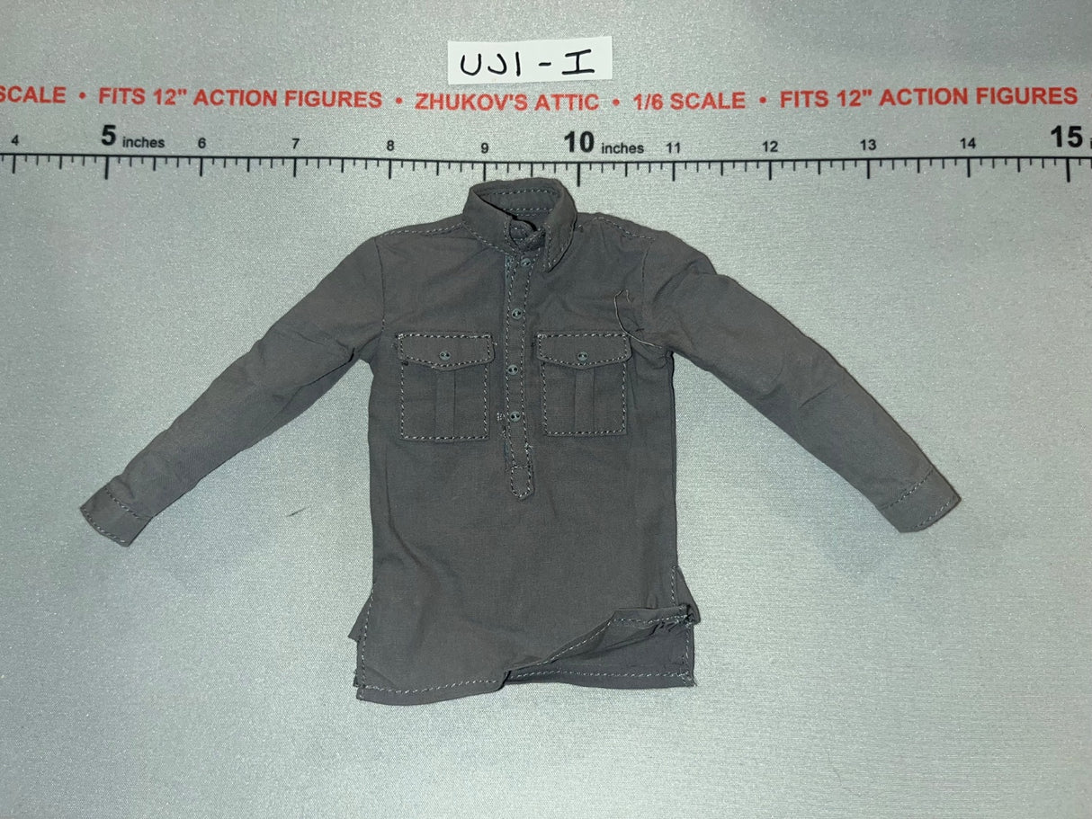 1/6 Scale WWII German Field Shirt - WWII German 9th. Panzer Division UD9060 Ujindou