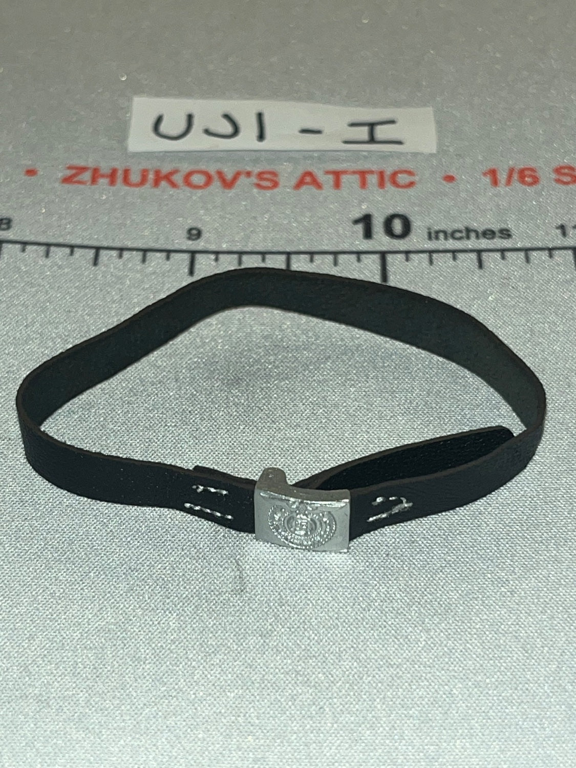 1/6 Scale WWII German Dress Belt with Buckle - WWII German 9th. Panzer Division UD9060 Ujindou