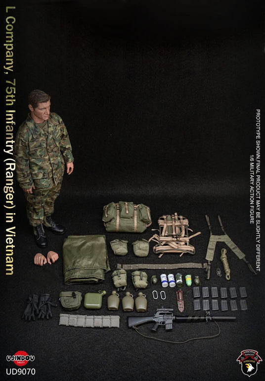 *Preorder* 1/6 Scale 1/6 Vietnam 75TH INF. RANGER in VIETNAM Ujindou UD9070 - Ujindou Full Set