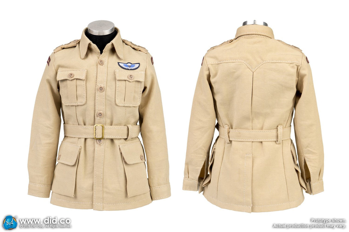 *Preorder* 1/6 Scale Desert bush jacket - 1/6 WWII British SAS Special Forces Colonel – Alan - DID K80197 DID