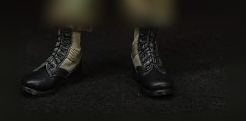 *Preorder* 1/6 Scale Jungle Boots Pair - 1/6 Vietnam 75TH INF. RANGER in VIETNAM Ujindou UD9070 Ujindou