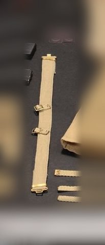 *Preorder* 1/6 Scale Web Belt and Suspenders - 1/6 WWII British SAS Special Forces Colonel – Alan - DID K80197 DID