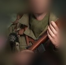 *Preorder* 1/6 Scale Wool Scarf - WWII US 101st Airborne Paratrooper Officer Operation Market Garden - Soldier Story - SS145 Soldier Story