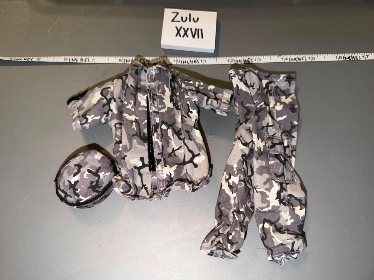 1/6 Scale Modern Era Urban Camouflage BDU Uniform Set