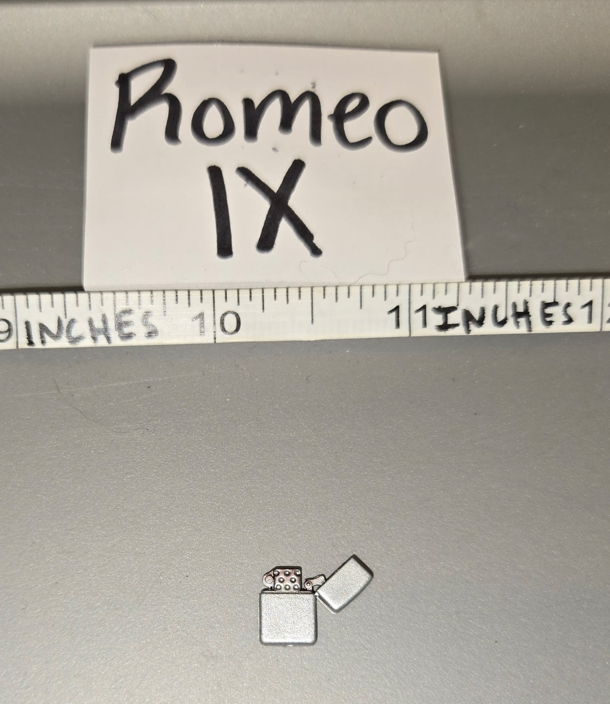 1/6 Scale Zippo Lighter - Romeo IX