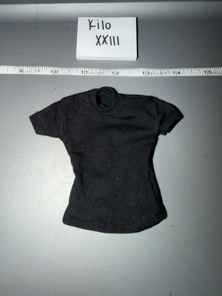 1/6 Scale Modern Era Black T-Shirt - Kilo XXIII