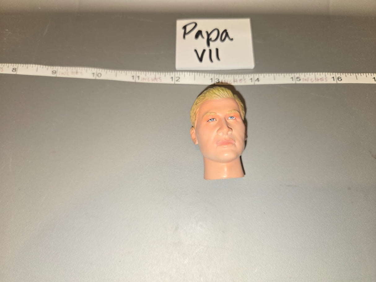 1/6 Scale Dragon Head Sculpt Blonde Male - Papa VII
