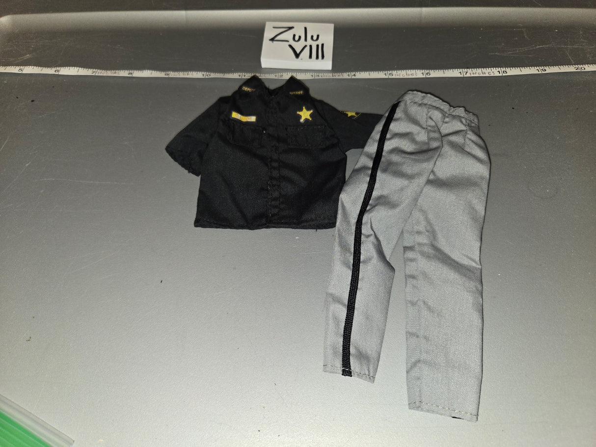 1/6 Scale Modern Era Sheriff Deputy Uniform Set - Zulu VIII