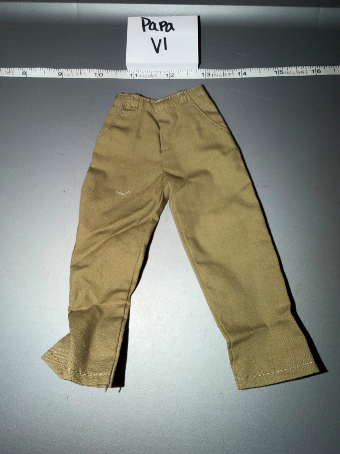 1/6 Scale WWII US Army Khaki Trousers