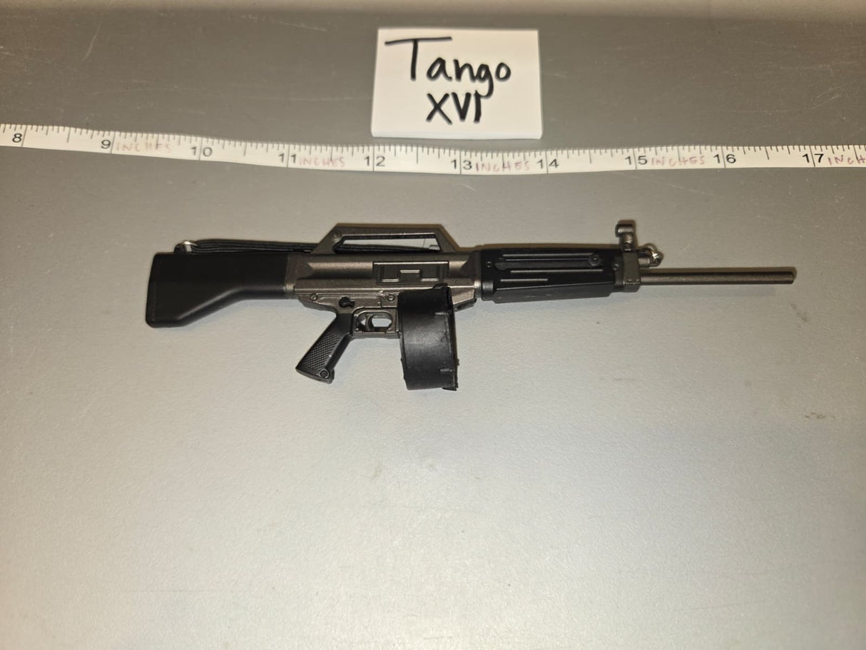 1/6 Scale Modern Era Saiga-12 Semi-Automatic Shotgun with Drum Magazine - Tango XVI