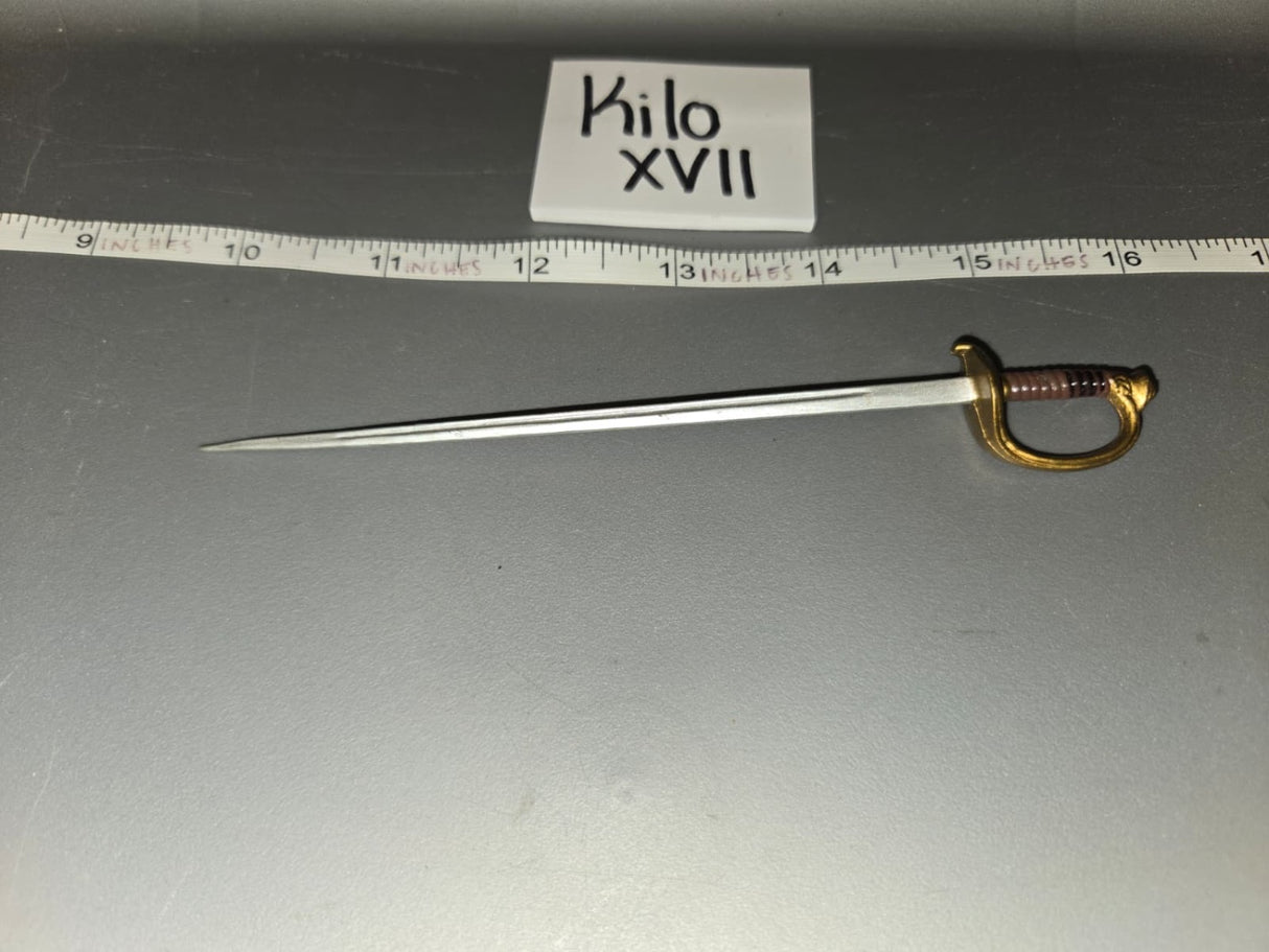 1/6 Scale Civil War Napoleonic Era Cavalry Saber - Kilo XVII