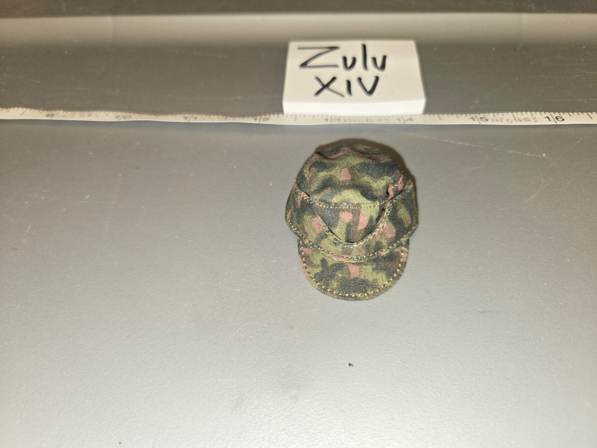 1/6 Scale WWII German Splinter Camouflage Field Cap - Zulu XIV