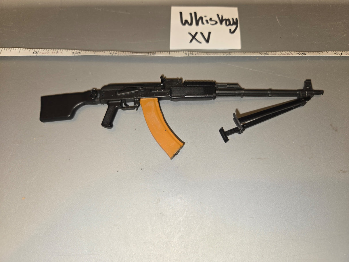 1/6 Scale Modern Era RPK Light Machine Gun with Bipod - Whiskey XV