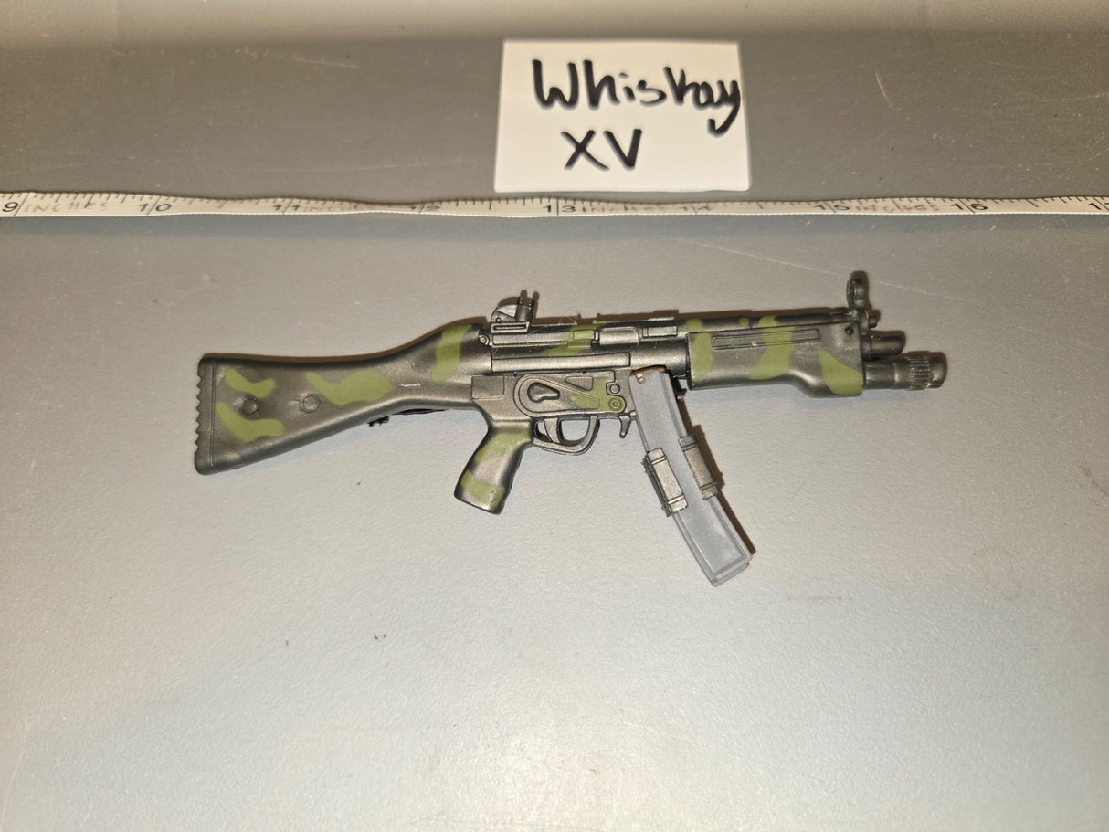 1/6 Scale Modern Era MP5 Submachine Gun Camouflage - Whiskey XV