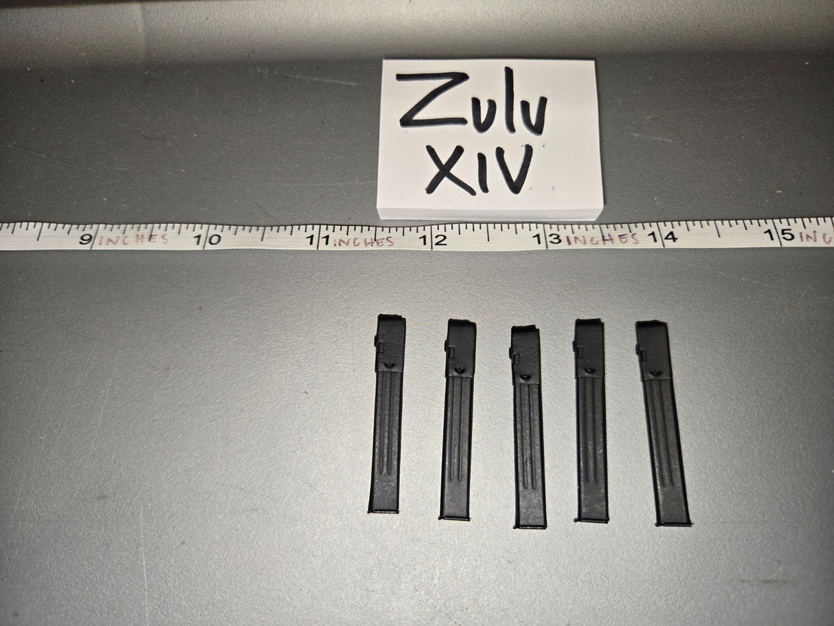 1/6 Scale WWII German MP40 Magazine Lot - Zulu XIV