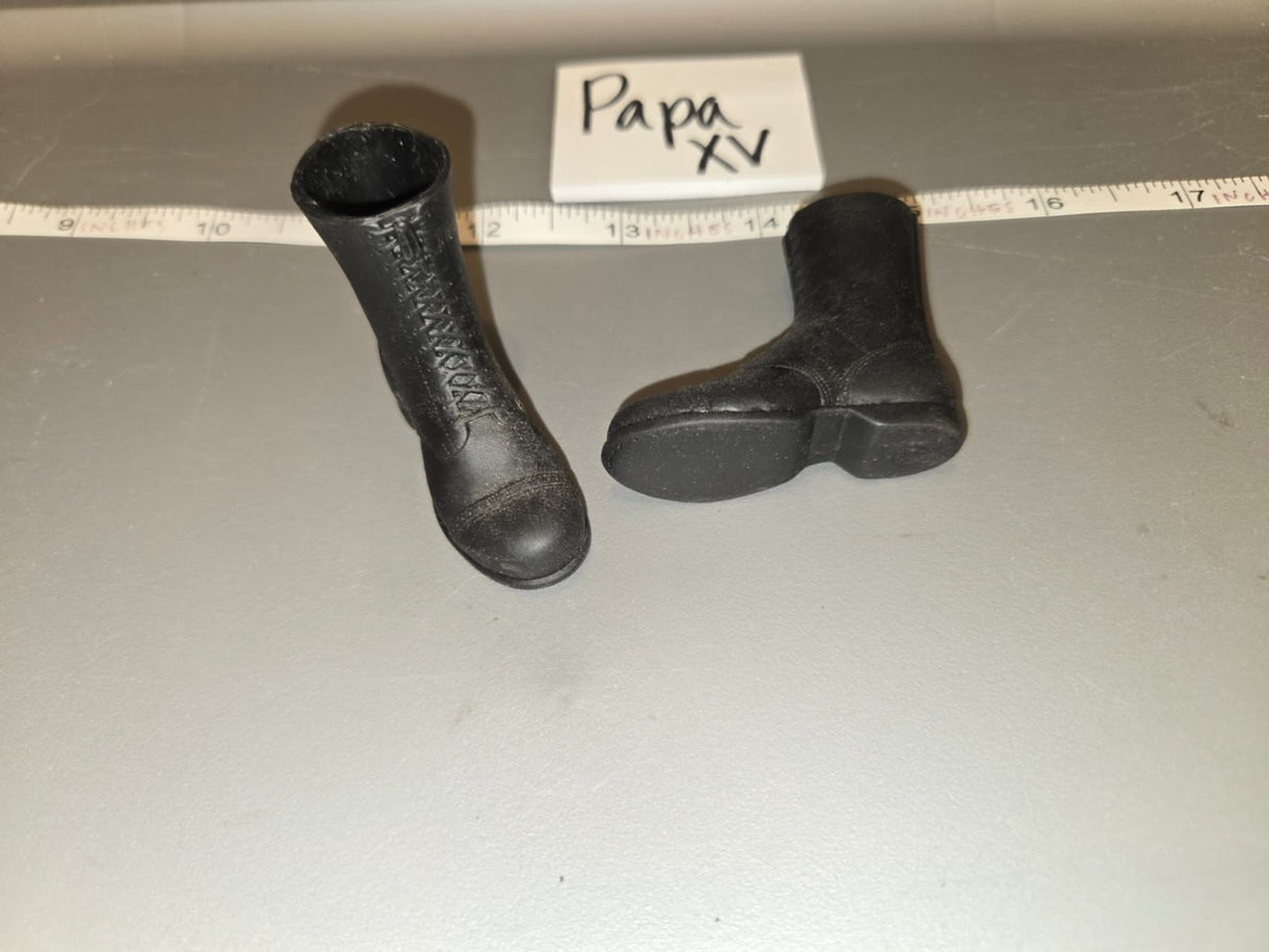 1/6 Scale WWII German Lace-Up Combat Boots - Papa XV