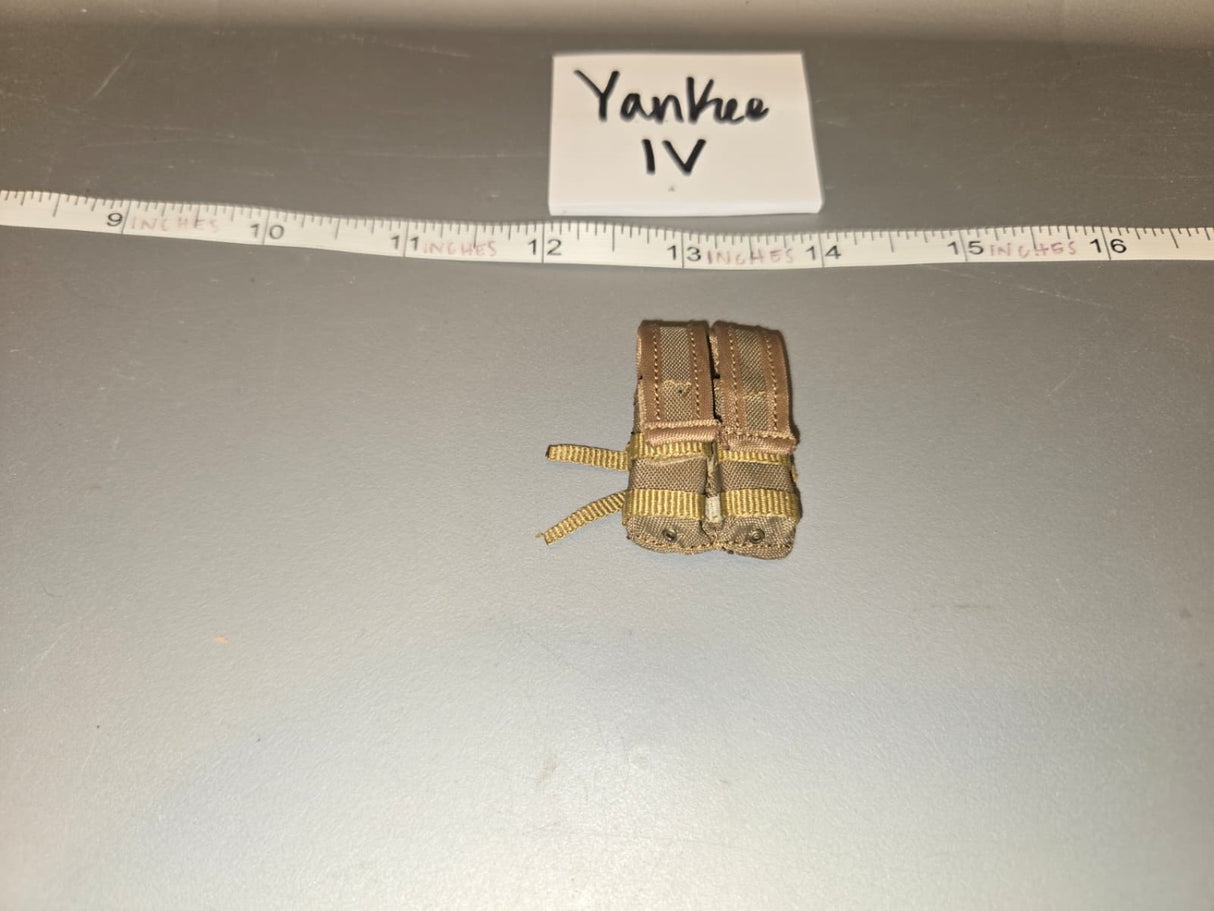 1/6 Scale Modern Era Double Pistol Magazine Pouch - Yankee IV