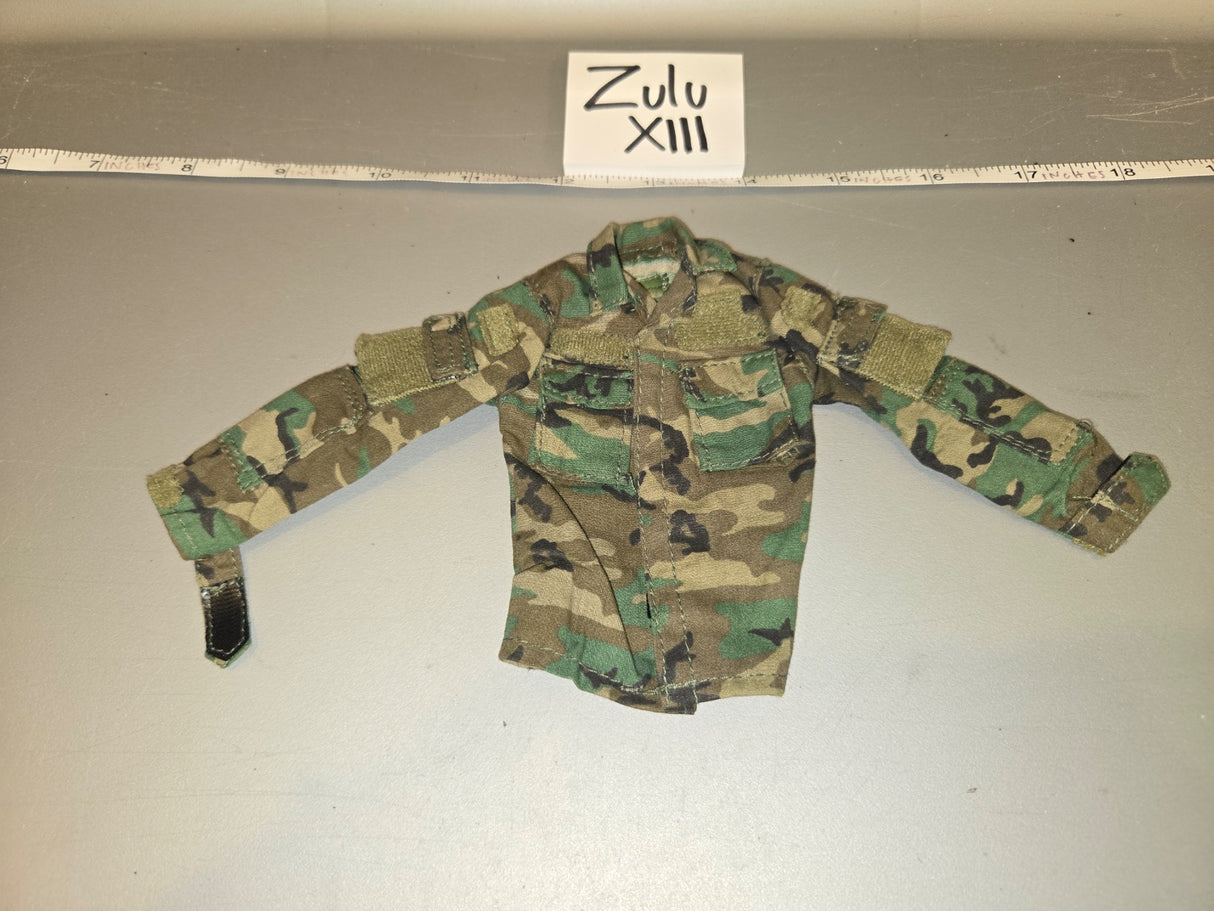 1/6 Scale Modern Era US Woodland BDU Blouse - Zulu XIII