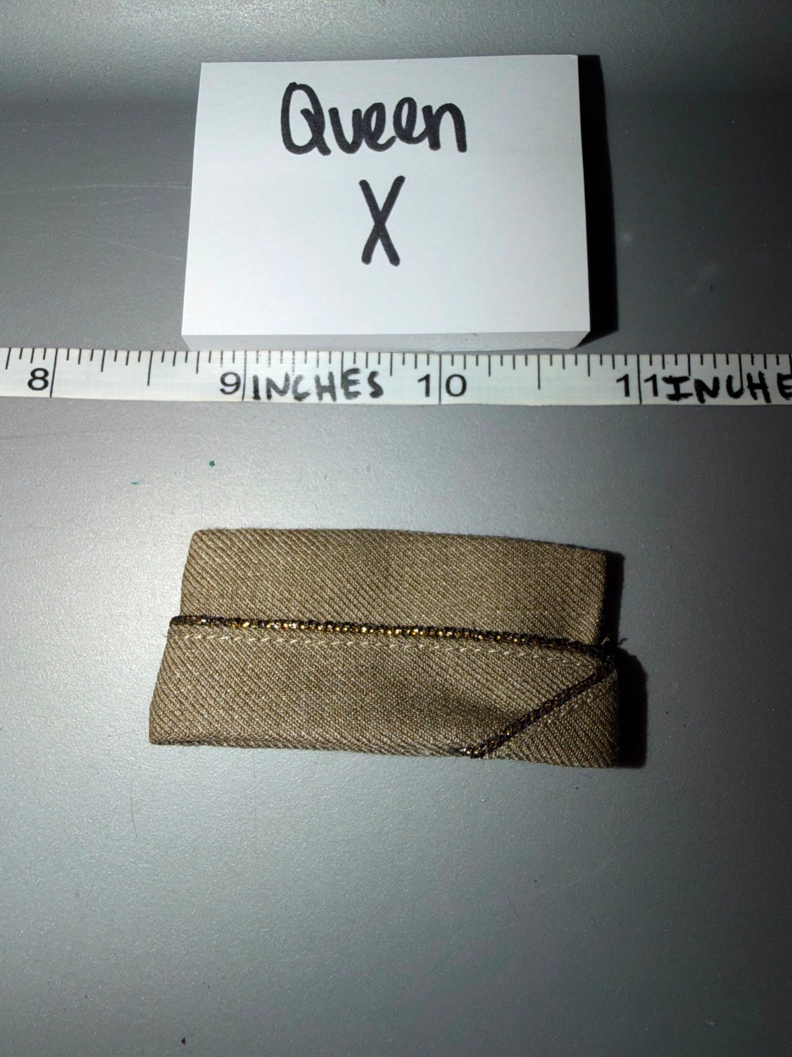 1/6 Scale WWII British Khaki Web Belt - Queen X