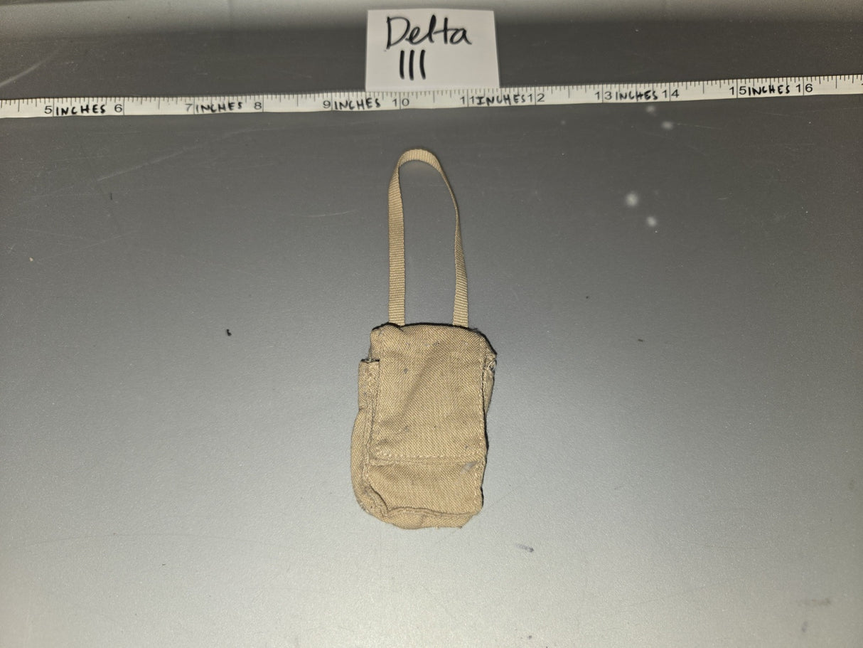 1/6 Scale Modern Era Tan Utility Pouch with Handle - Delta III