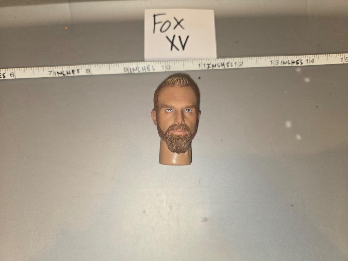 1/6 Scale Head Sculpt Bearded Male - Fox XV