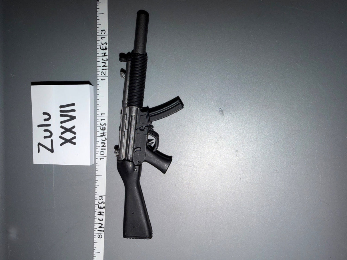 1/6 Scale Modern Era MP5 Submachine Gun with Suppressor