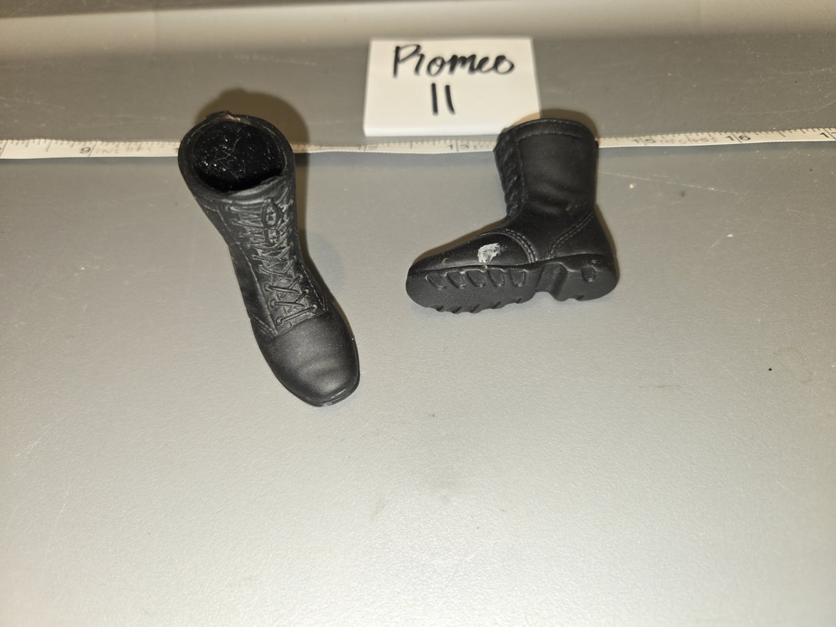 1/6 Scale Modern Era Black Combat Boots - Promeo 11