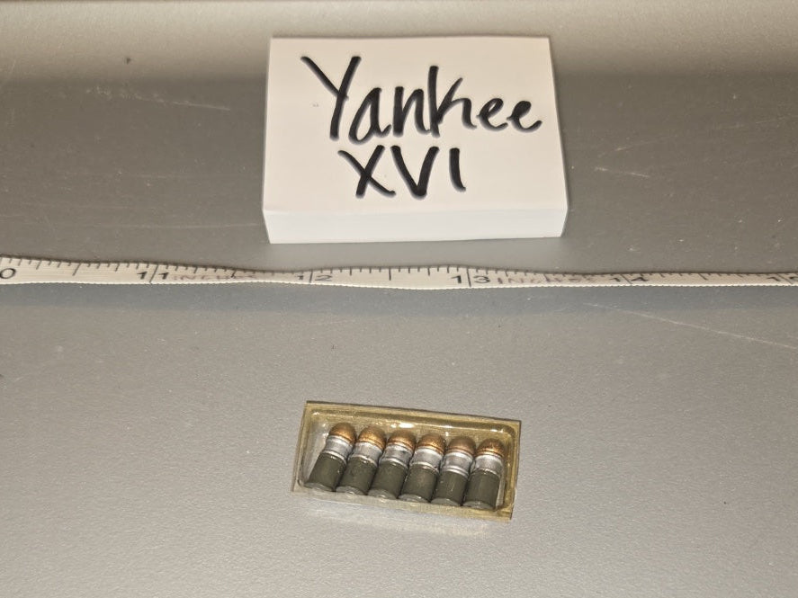 1/6 Scale WWII US Rifle Ammunition Lot - Yankee XVI