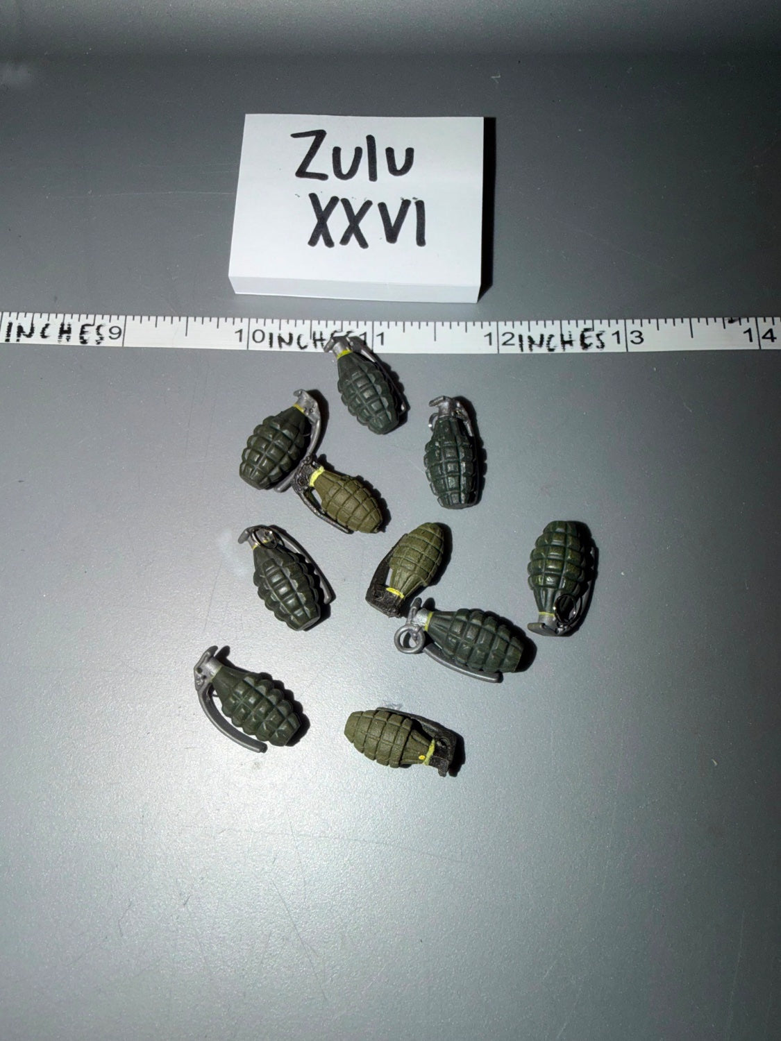 1/6 Scale WWII US M26 Fragmentation Grenade Lot