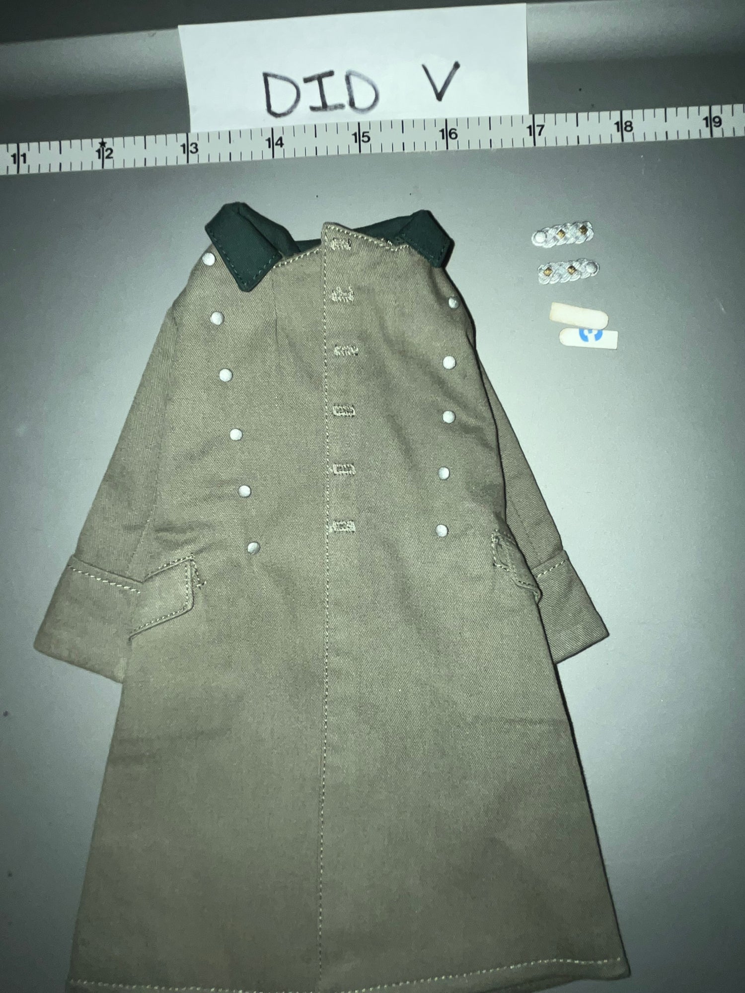 1/6 Scale WWII German Officer Coat - DID Von Stauffenberg OPERATION VALKYRIE
