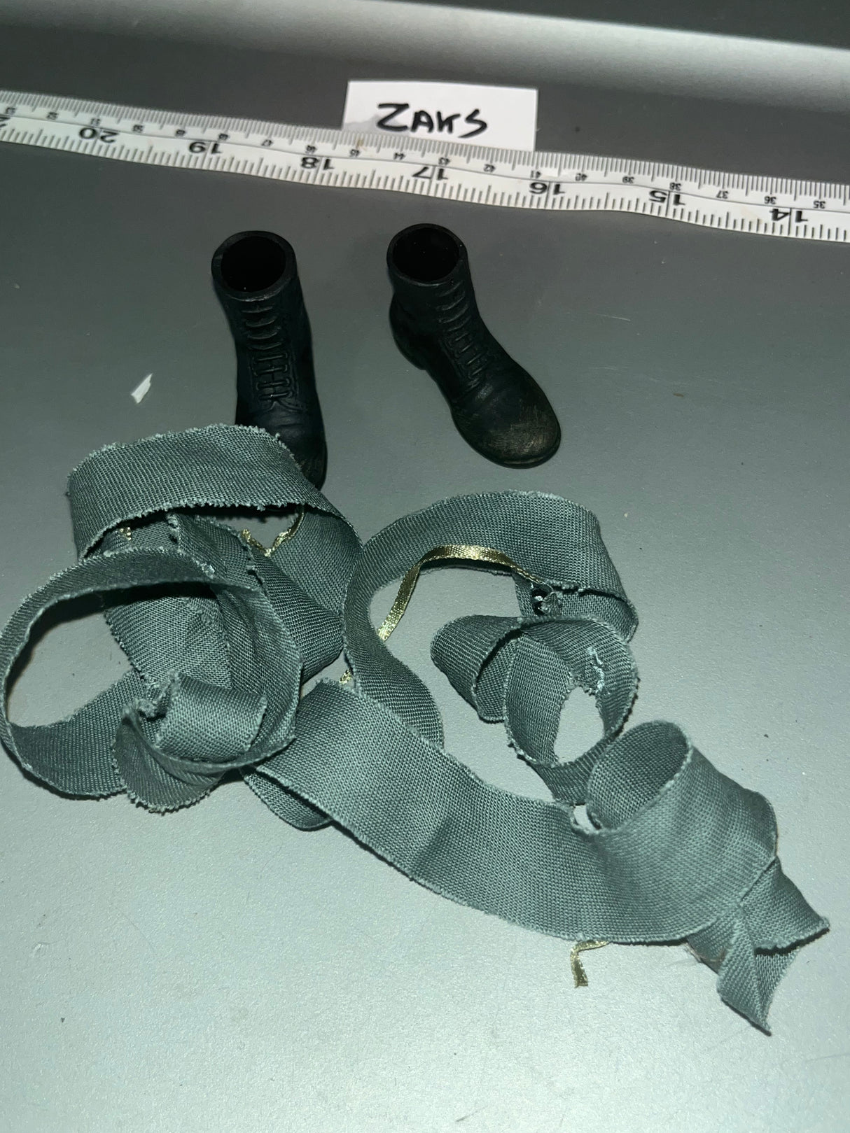 1/6 World War One German Boots and Gaiters 109487