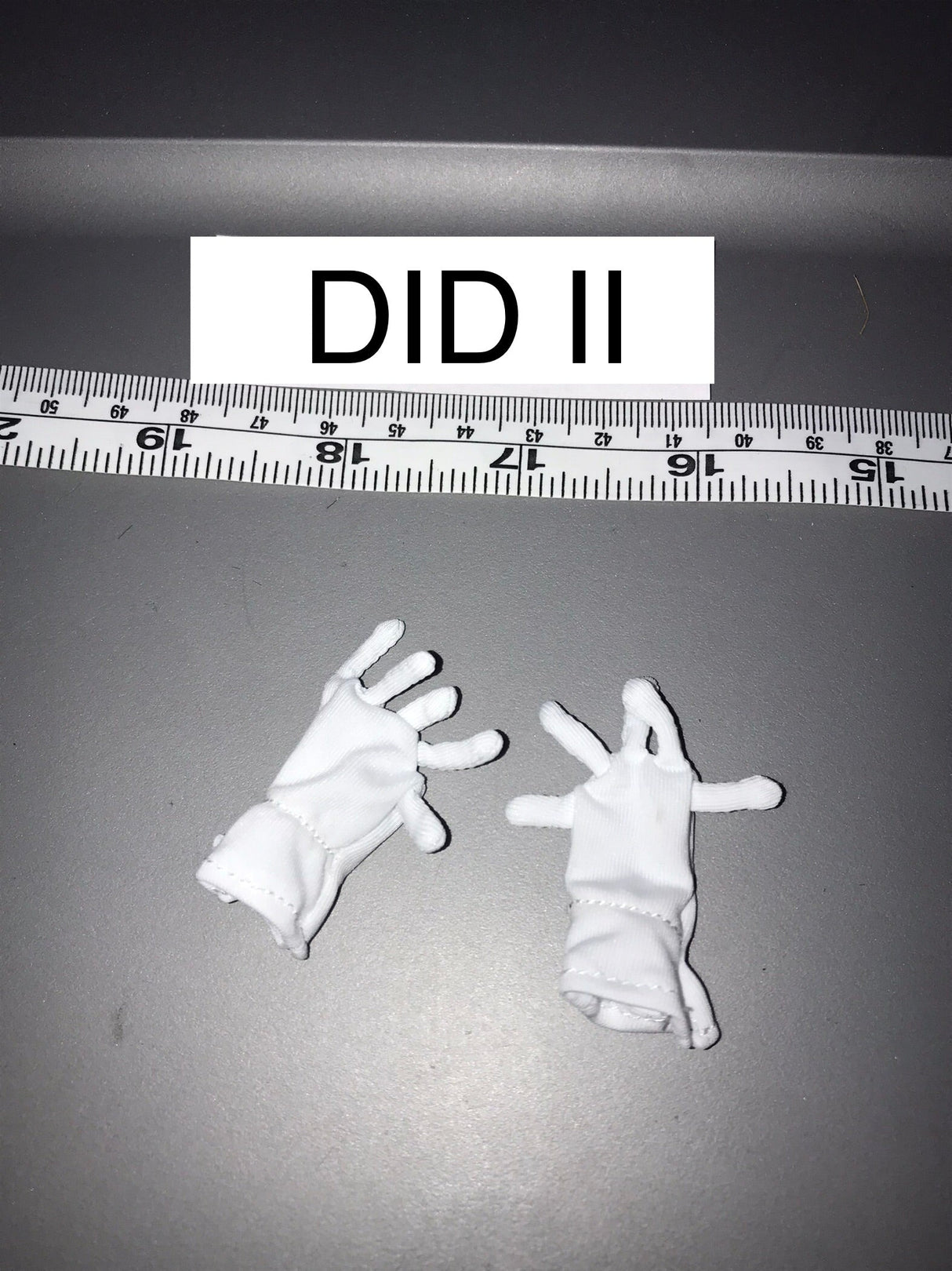 1/6 Scale WWII German Dress White Gloves