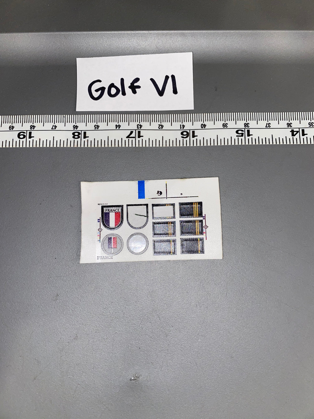 1/6 Modern Era French Uniform Patches