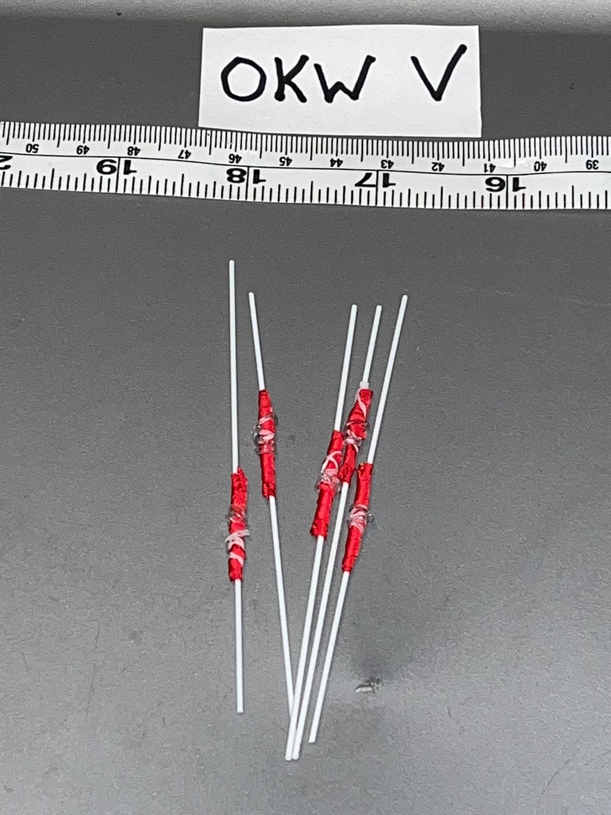 1/6 Scale Modern Era Marine Mine Flag Markers - Flagset