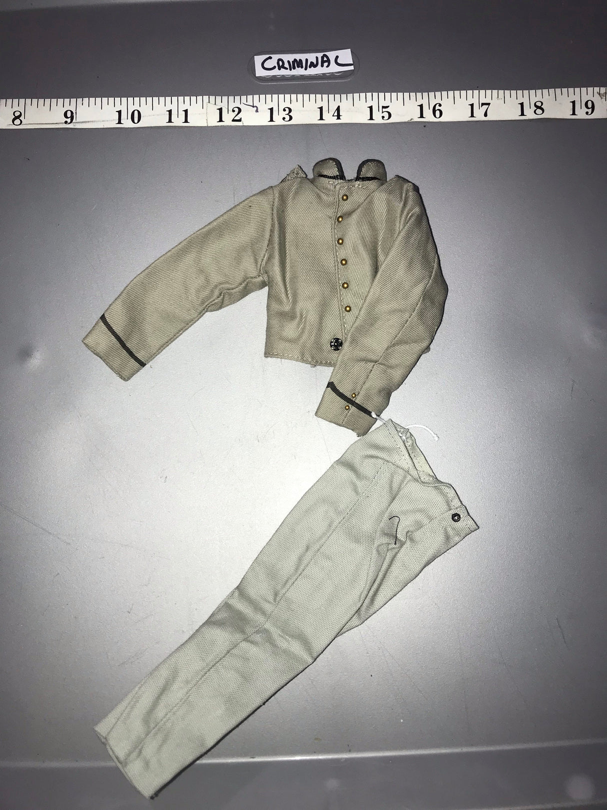 1/6 Scale Civil War Confederate Uniform