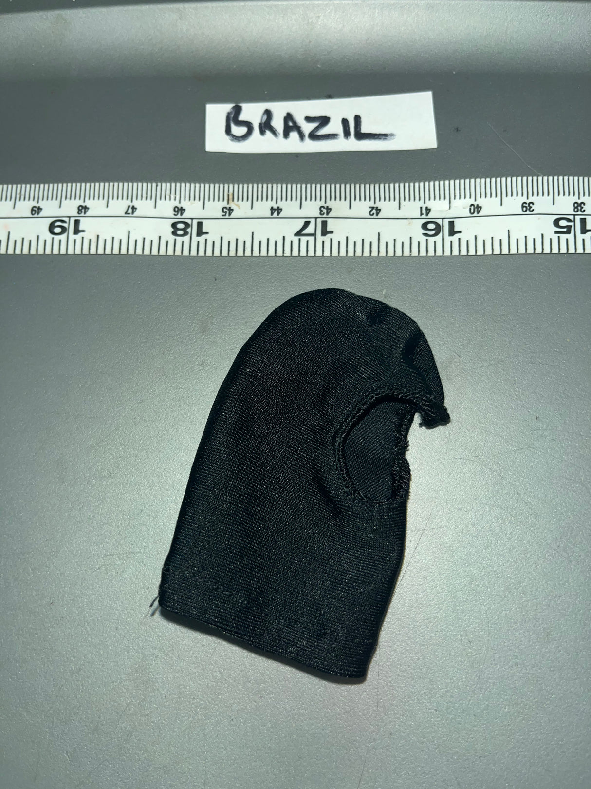 1/6 Scale Modern Era Black Balaclava Mask 109244