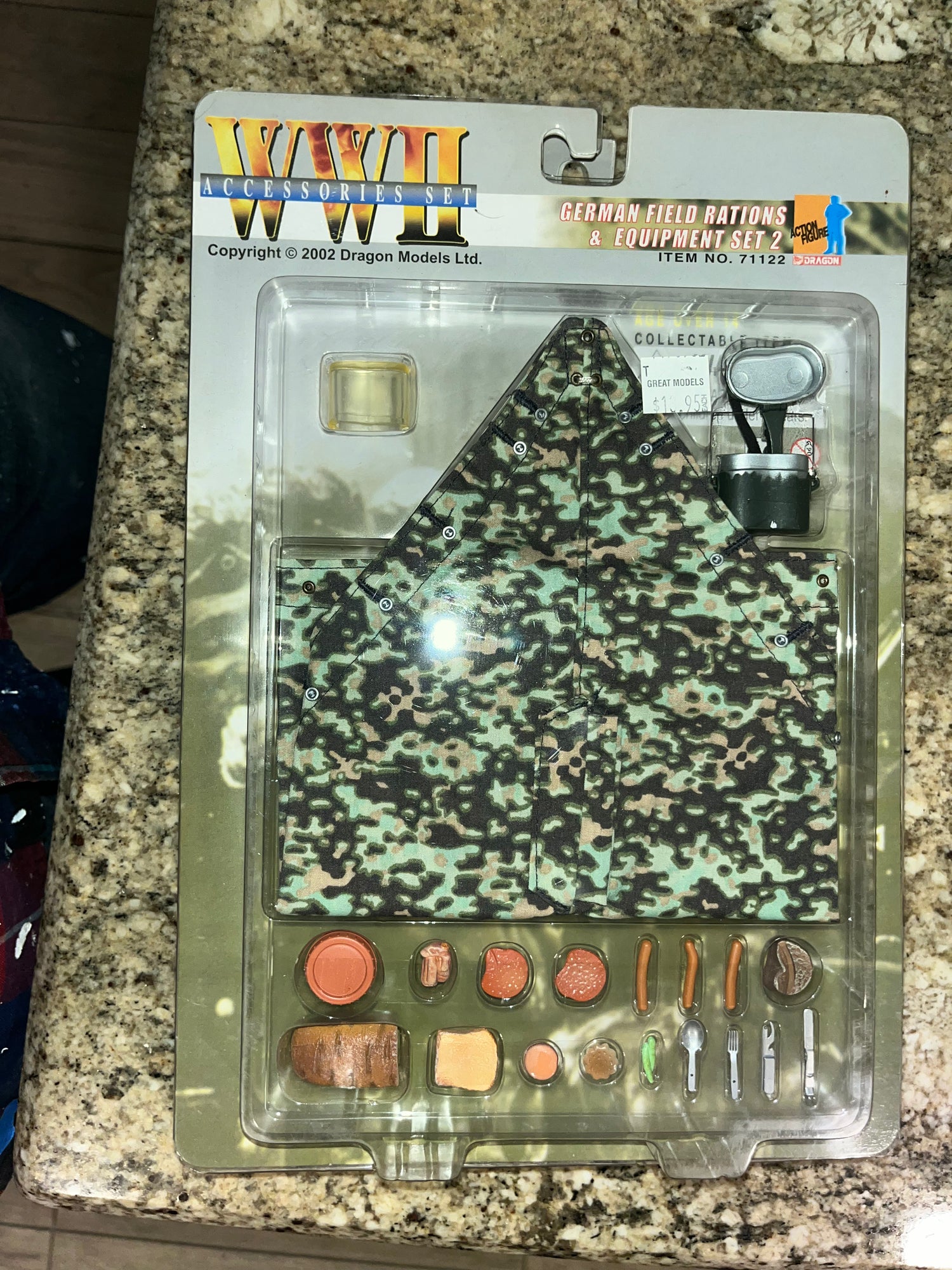 1/6 Scale WWII German Zeltbahn Equipment Set - NIB Dragon 109654