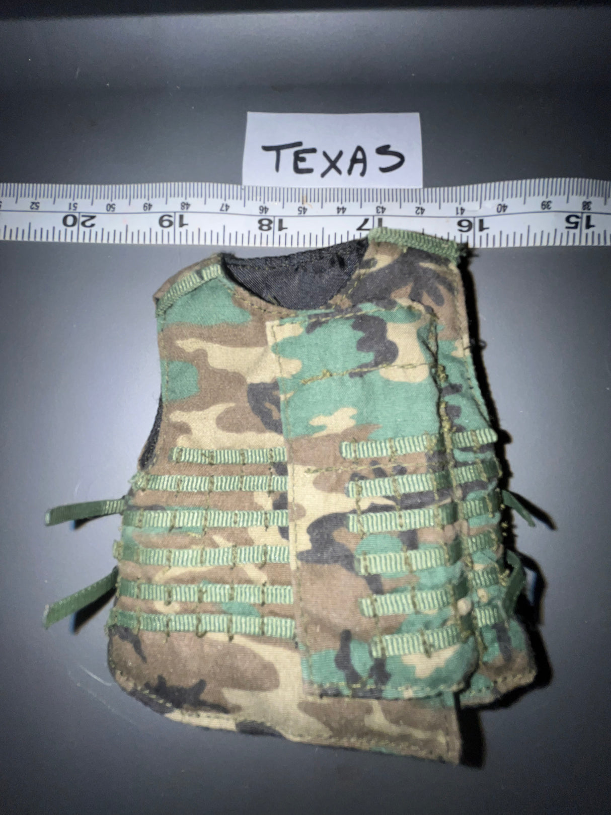 1/6 Scale Modern Era Woodland Body Armor