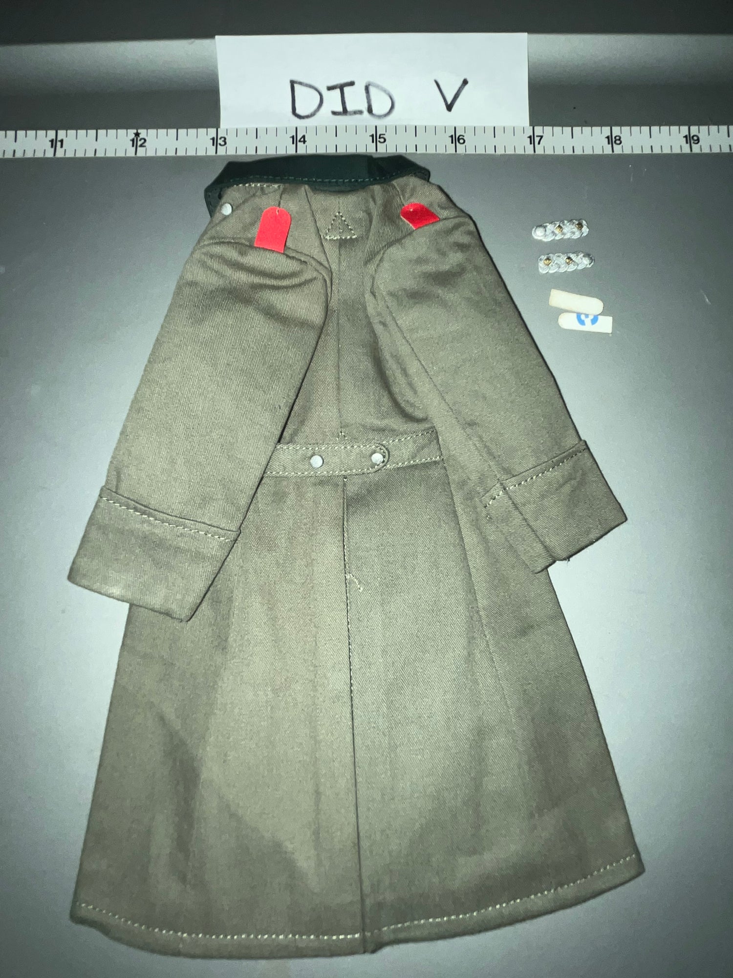 1/6 Scale WWII German Officer Coat - DID Von Stauffenberg OPERATION VALKYRIE