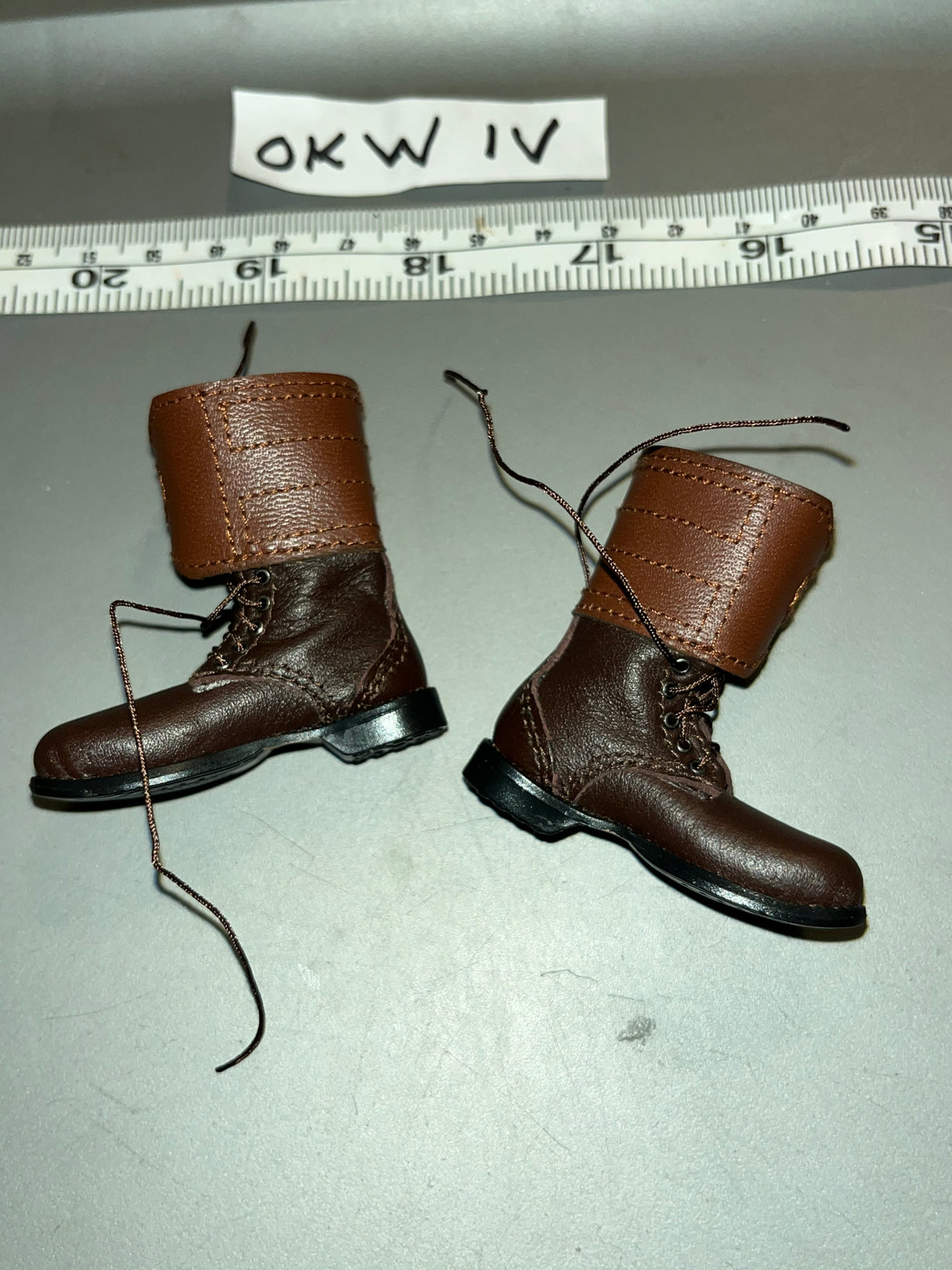 1/6 Scale WWII US Buckle Top Boots - UJINDOU Big Red One