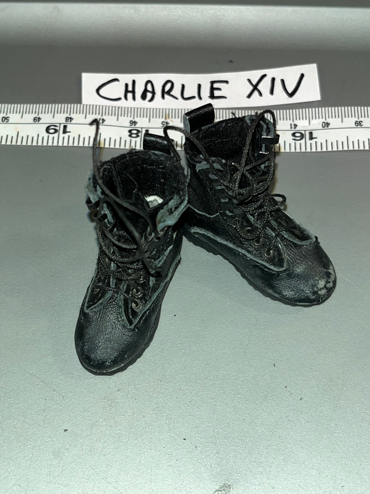 1/6 Scale Modern Era Cloth / Leather Combat Boots