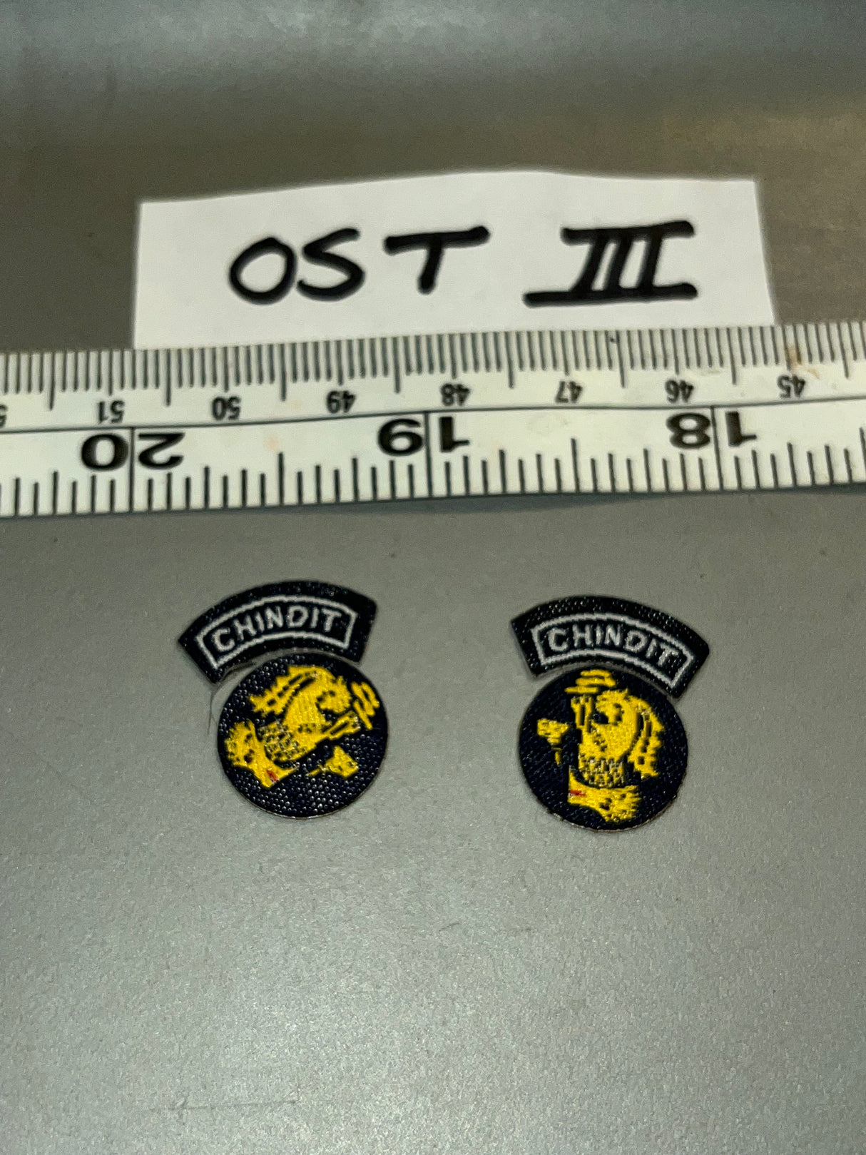 1/6 Scale WWII British CHINDIT Patches - UJINDOU Chindit