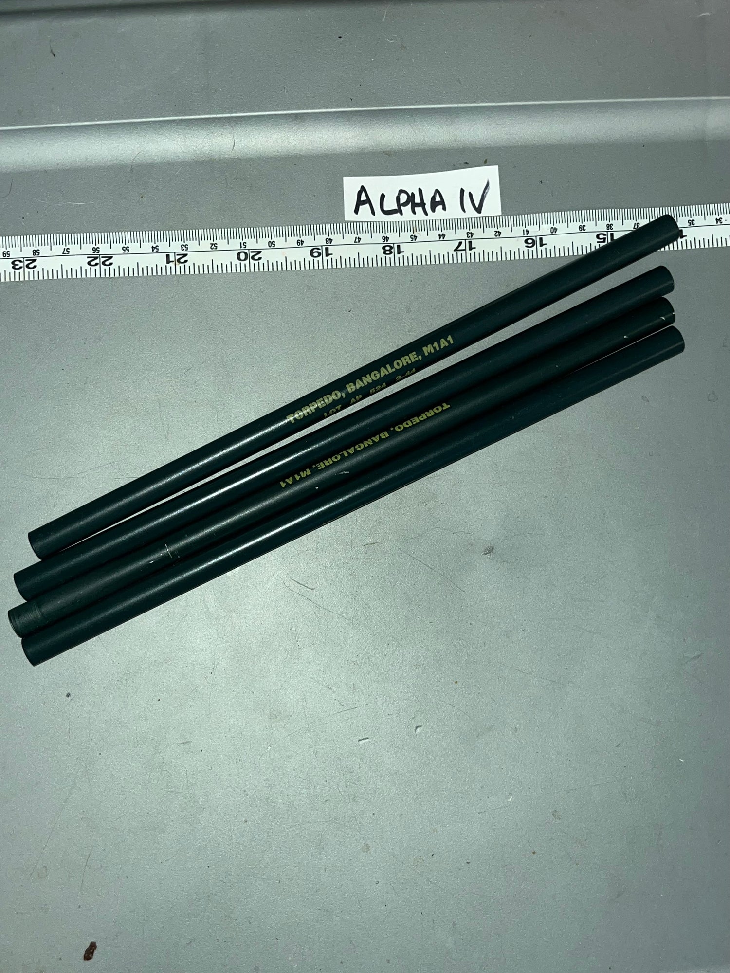 1/6 Scale WWII US U.S. Bangalore Torpedoes