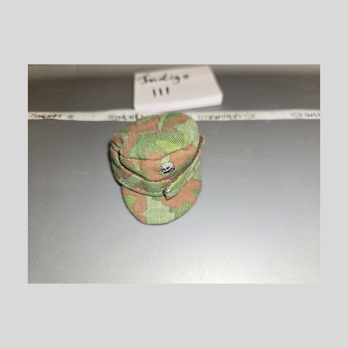 1/6 Scale WWII German Waffen Camouflage Field Cap - Italian