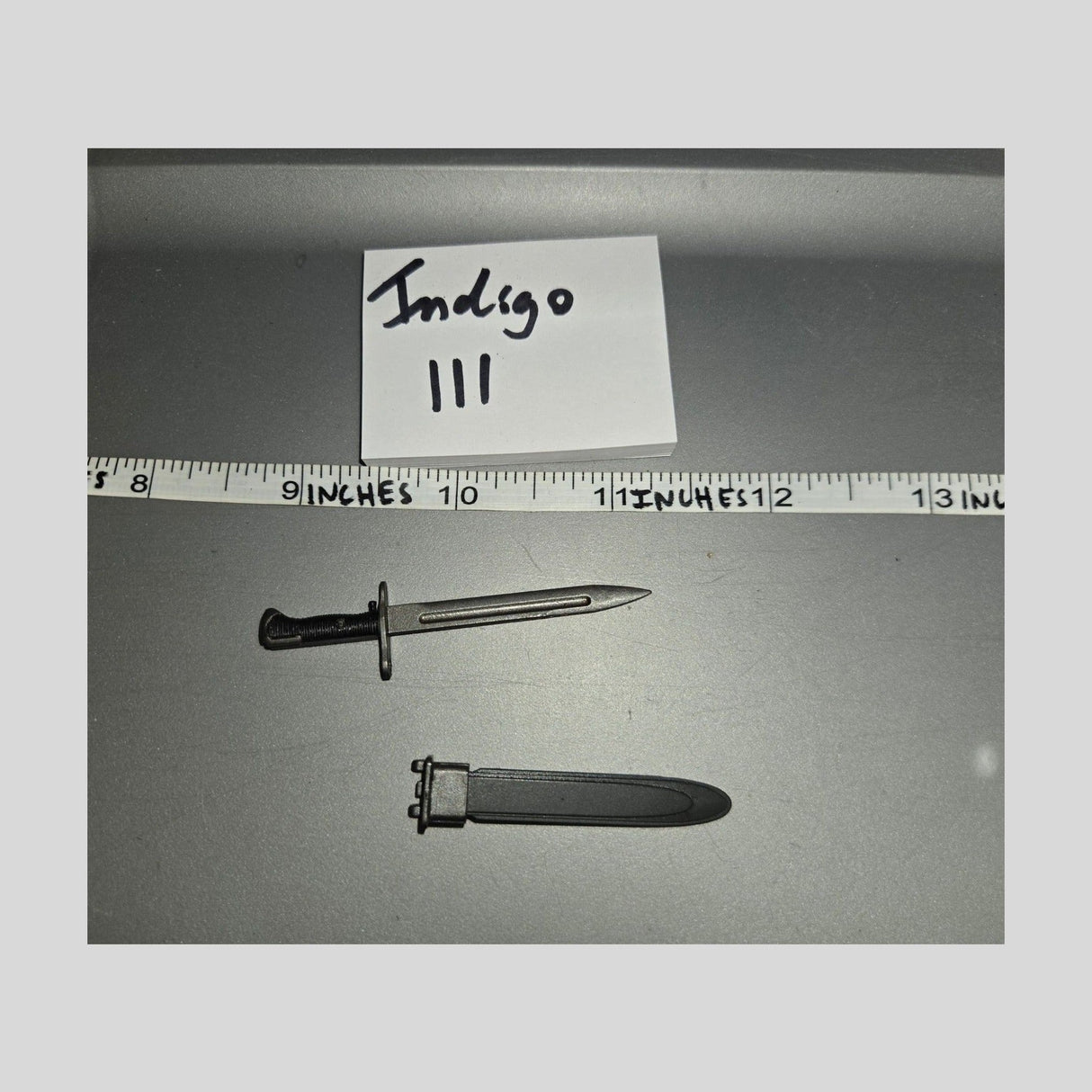 1/6 Scale WWII US Bayonet and Scabbard